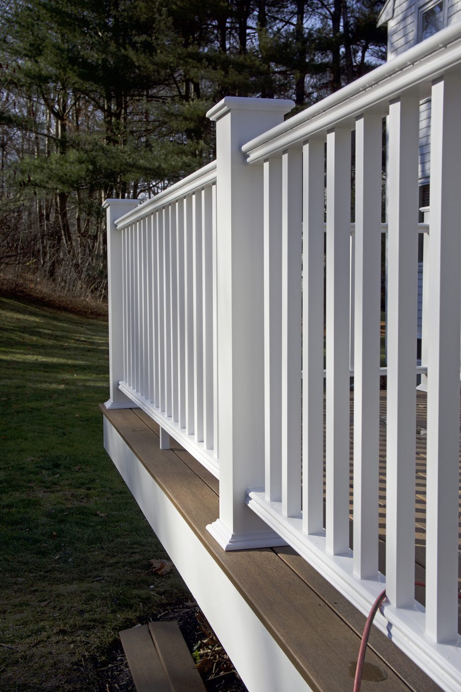 Custom staircase railing